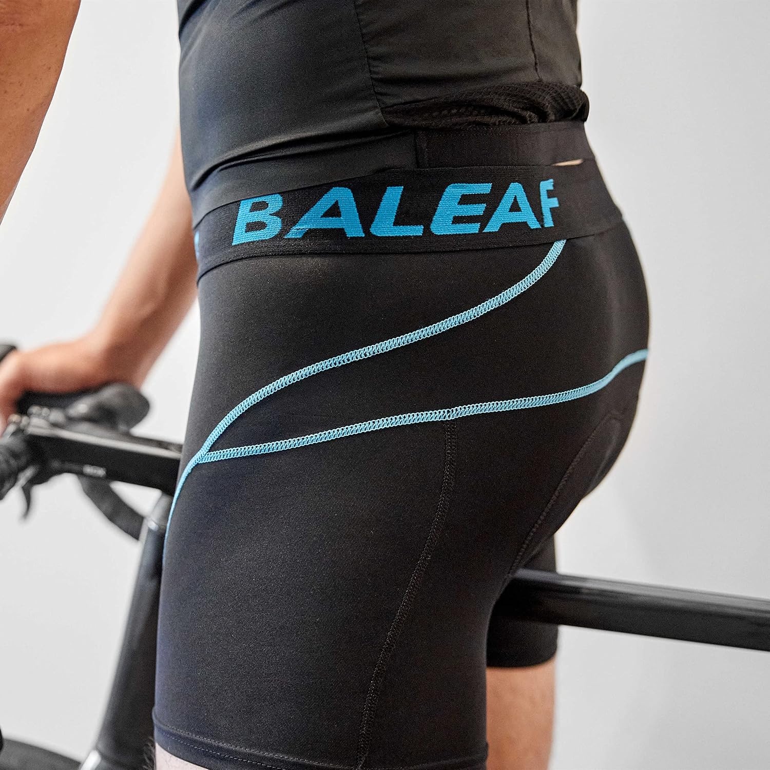 image:imagebaleaf Mens 3D Padded Bike Shorts Cycling Underwear MTB Liner01blue