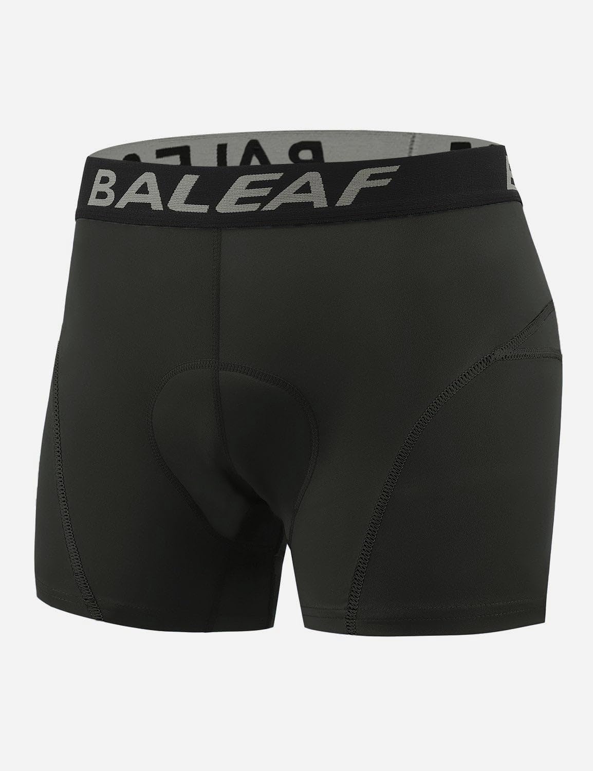 image:imagebaleaf Mens 3D Padded Bike Shorts Cycling Underwear MTB LinerArmy Green