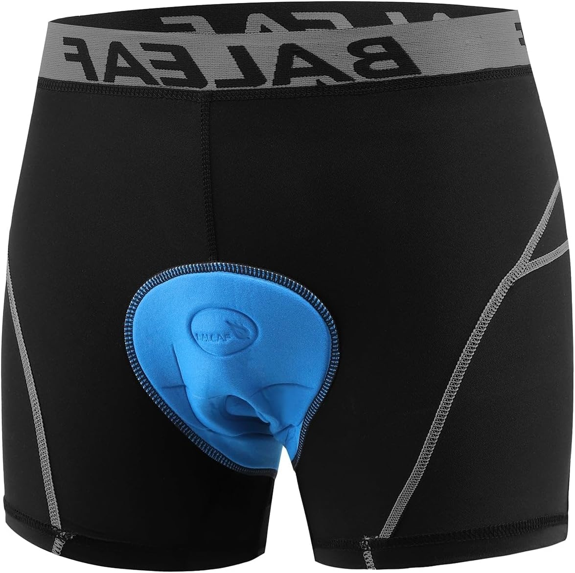 image:imagebaleaf Mens 3D Padded Bike Shorts Cycling Underwear MTB LinerBlackGrey