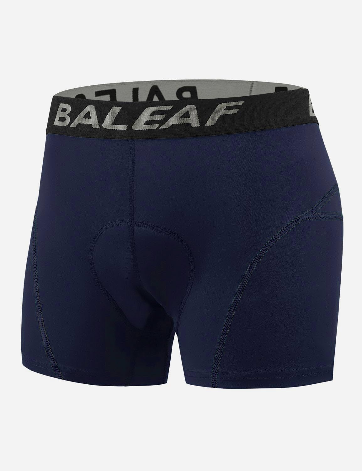 image:imagebaleaf Mens 3D Padded Bike Shorts Cycling Underwear MTB LinerNavy Blue