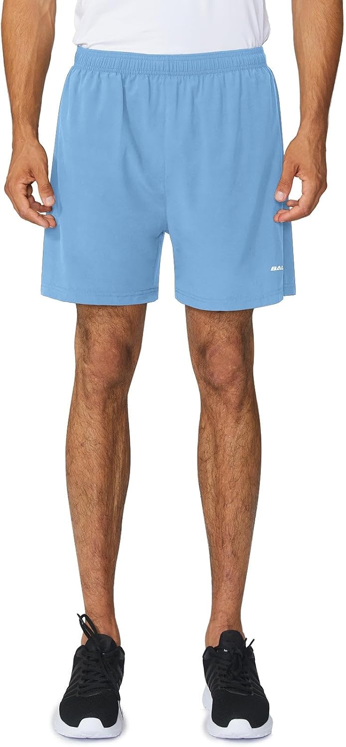 image:imagebaleaf Mens 5 Running Athletic Shorts with LinerNo LinerAshleigh Blue