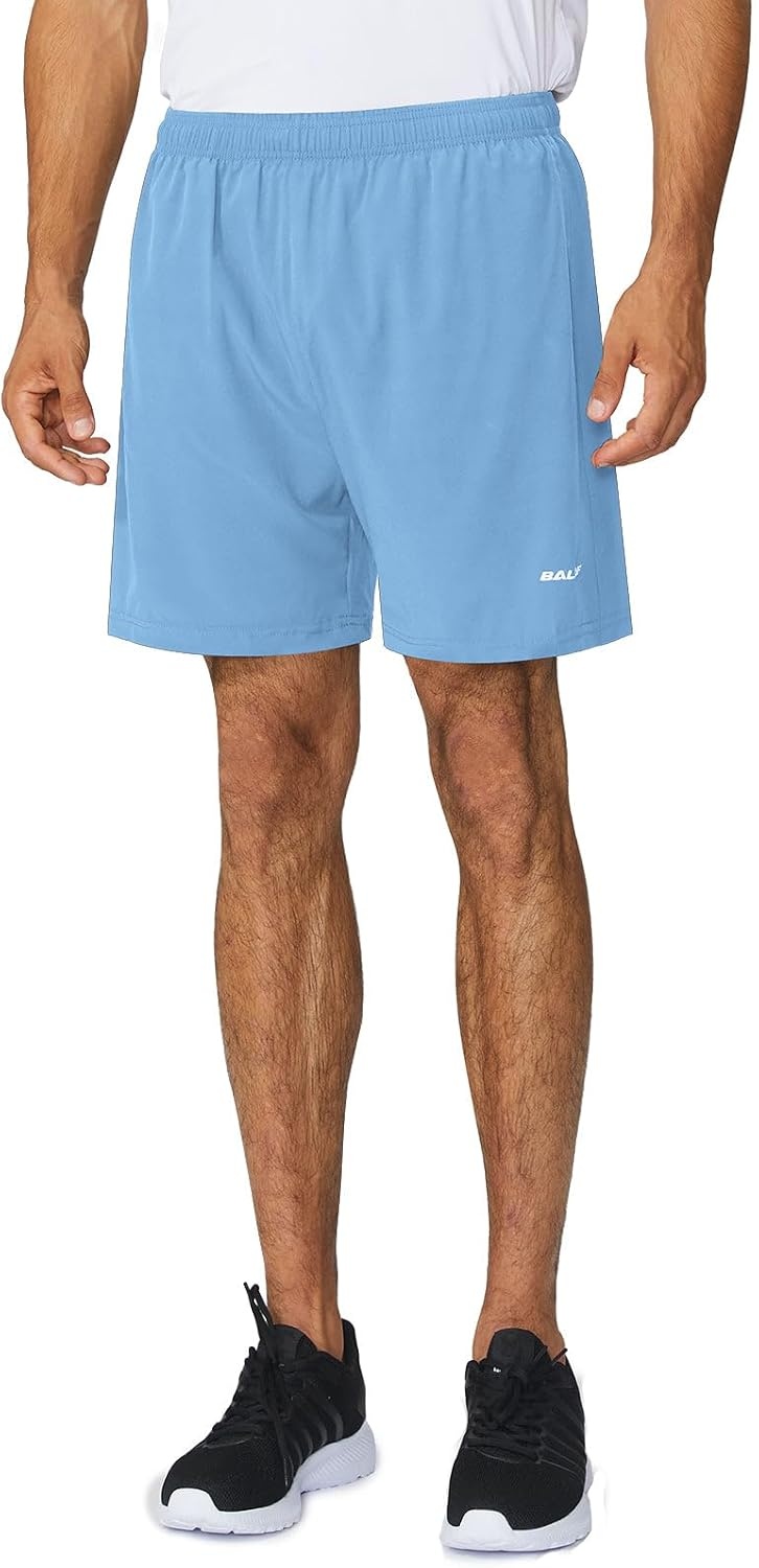 image:imagebaleaf Mens 5 Running Athletic Shorts with LinerNo LinerAshleigh Blue