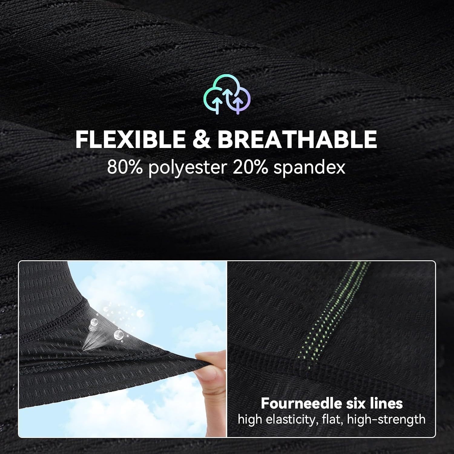 image:imagebaleaf Mens Cycling Underwear 4D Padded Bike Shorts Pocket Mountain Bike Liner Bicycle GearGreen