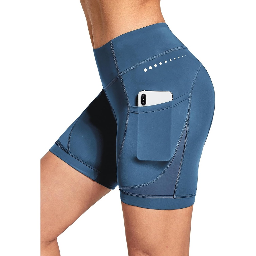 image:imagebaleaf 4D Padded Bike Shorts Women Cycling Underwear with PocketsBlue II