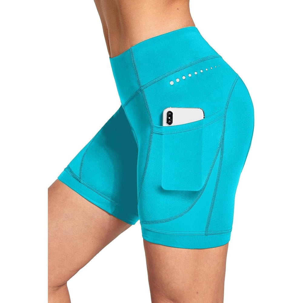 image:imagebaleaf 4D Padded Bike Shorts Women Cycling Underwear with PocketsNavy Blue