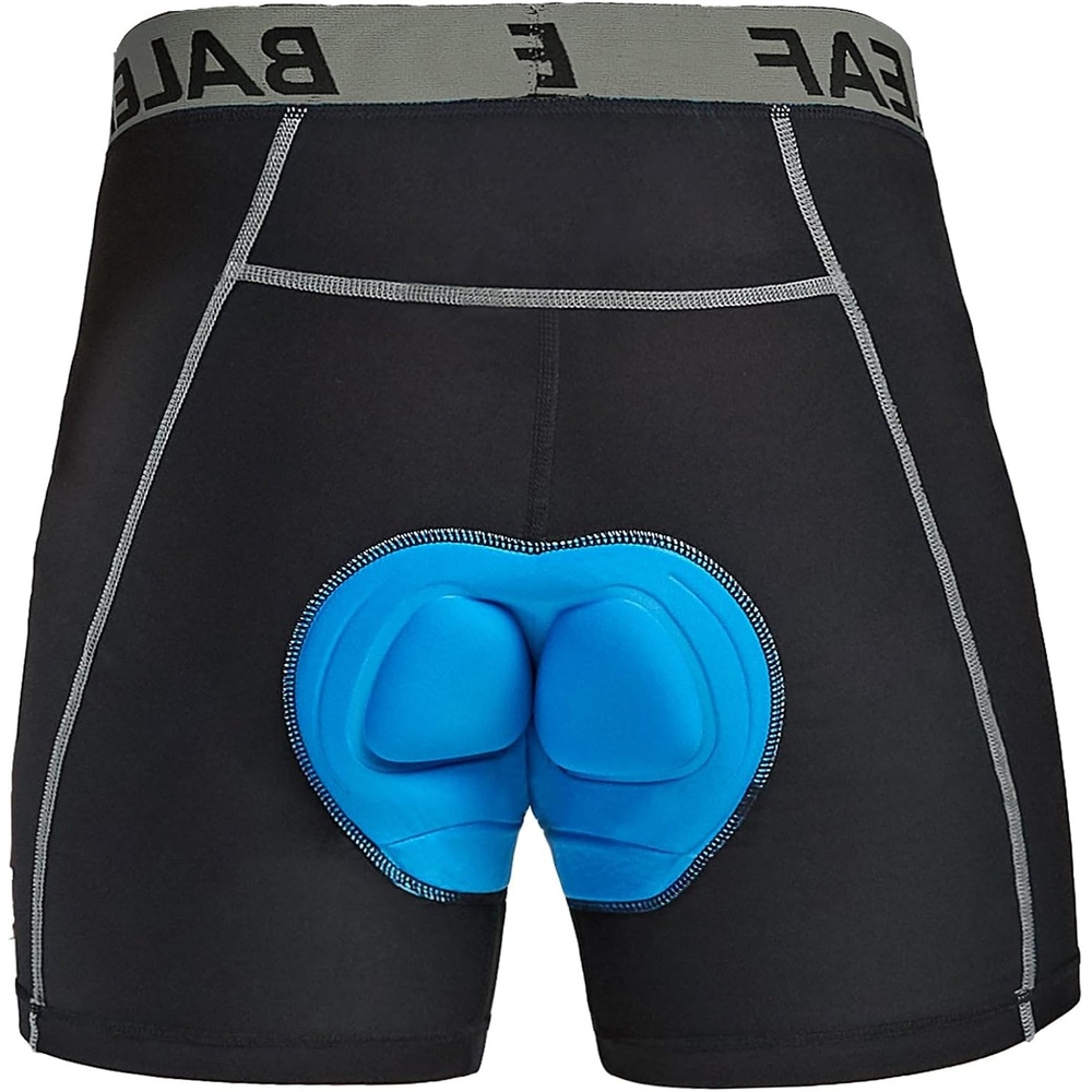 image:imagebaleaf Mens 3D Padded Bike Shorts Cycling Underwear MTB LinerUpgrade FabricblackGrey