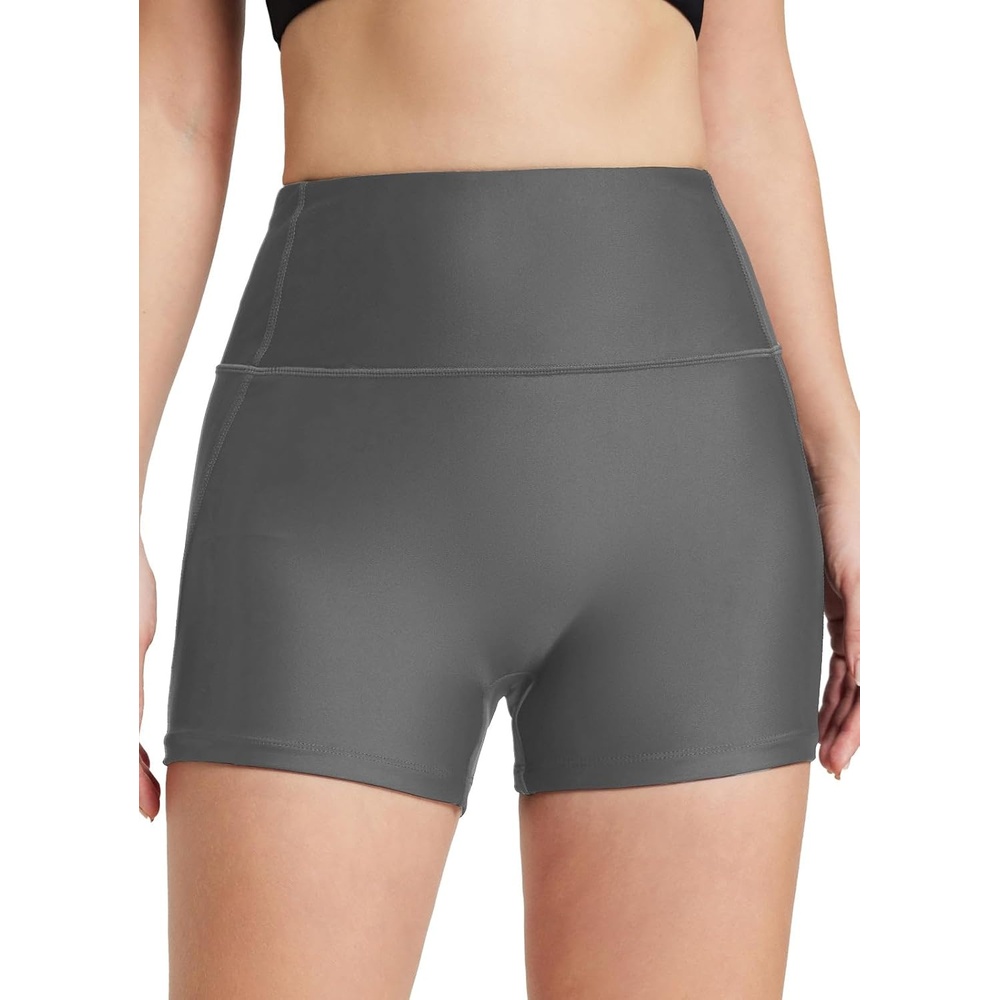 image:imagebaleaf Womens 368 High Waisted Swim Board Shorts Swimsuits UPF 50Grey