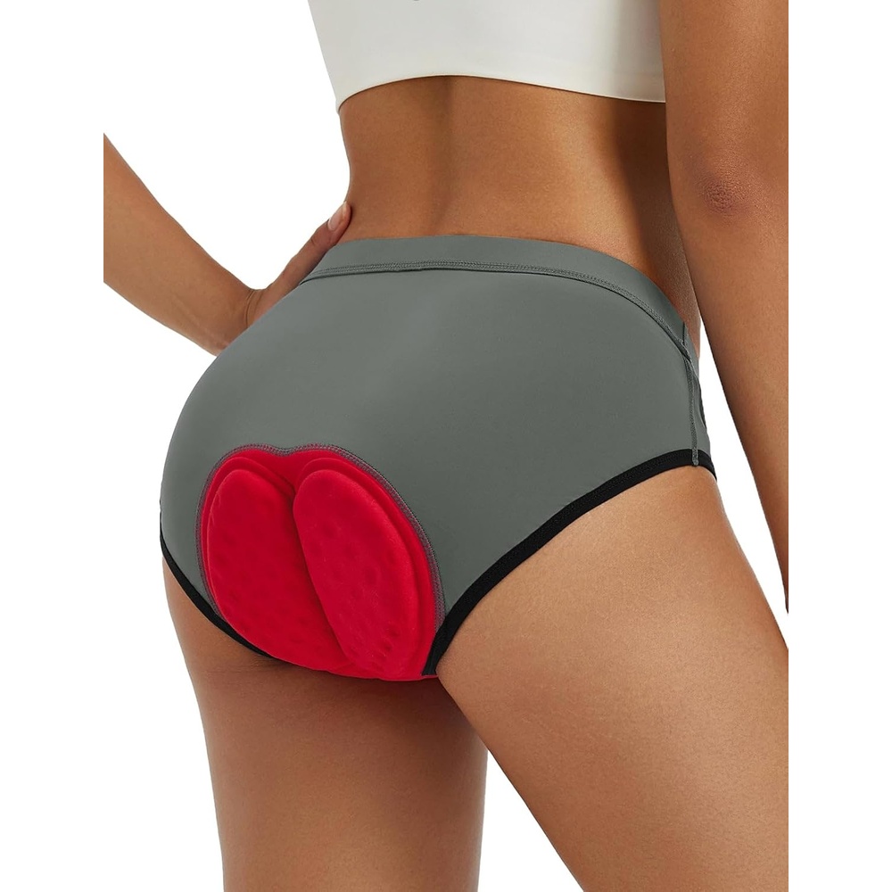 image:imagebaleaf Womens 4D Padded Cycling Underwear Bike Shorts RidingDark Gray
