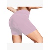 baleaf 4D Padded Bike Shorts Women Cycling Underwear with Pockets(Light Purple)