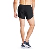baleaf Men’s 3″ Quick Dry Running Shorts with Brief Liner for Athletic(Black)
