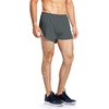 baleaf Men’s 3″ Quick Dry Running Shorts with Brief Liner for Athletic(Gray)