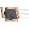 baleaf Men’s 3″ Quick Dry Running Shorts with Brief Liner for Athletic(Gray)