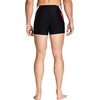 baleaf Men’s Square Leg Athletic Swim Jammers Durable Training Swimsuit(Black/Red)