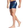 baleaf Men’s Square Leg Athletic Swim Jammers Durable Training Swimsuit(Blue/Teal Green)