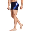 baleaf Men’s Square Leg Athletic Swim Jammers Durable Training Swimsuit(Navy Blue/White)