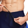 baleaf Men’s Square Leg Athletic Swim Jammers Durable Training Swimsuit(Navy Blue/White)