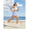 baleaf Women’s 3″ Swim Shorts with Velcro-Sealed Pockets(Light Blue)