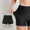 baleaf Women’s 3″/6″/8″ High Waisted Swim Board Shorts Swimsuits UPF 50+(Black)