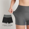 baleaf Women’s 3″/6″/8″ High Waisted Swim Board Shorts Swimsuits UPF 50+(Grey)