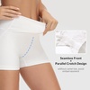 baleaf Women’s 3″/6″/8″ High Waisted Swim Board Shorts Swimsuits UPF 50+(White)