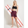 baleaf Women’s 3″/6″/8″ High Waisted Swim Board Shorts Swimsuits UPF 50+(Wine)