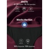 baleaf Women’s 3″/6″/8″ High Waisted Swim Board Shorts Swimsuits UPF 50+(Wine)