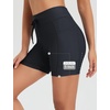 baleaf Women’s 4D Padded Bike Shorts Cycling Underwear Biking(Black)