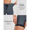 baleaf Women’s 4D Padded Bike Shorts Cycling Underwear Biking(Dark Gray)