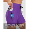 baleaf Women’s 4D Padded Bike Shorts Cycling Underwear Biking(Dark Purple)
