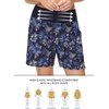 baleaf Women’s 5″/ 7″ Quick Dry High Waisted Swim Shorts with Liner(Hawaii)