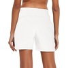 baleaf Womens 5″ Cotton Lounge Shorts Athletic with Pockets High Waist(White)