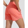 baleaf Women’s 5″ Swim Board Shorts Beach Bottoms with Boxer Liner(Pink)