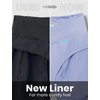 baleaf Women’s 5″ Workout Running Shorts with Liner Quick Dry Athletic(Light Blue)