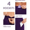 baleaf Women’s 5″ Workout Running Shorts with Liner Quick Dry Athletic(Purple)
