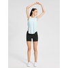 baleaf Women’s High Waist Biker Shorts with 3 Pockets(Black-stretchier-lycra)