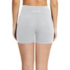 baleaf Women’s High Waist Biker Shorts with 3 Pockets(Light Grey-classic)