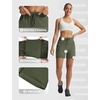 baleaf Women’s Hiking Shorts 5″ with Zipper Pockets(Army Green)