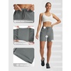 baleaf Women’s Hiking Shorts 5″ with Zipper Pockets(Dark Grey)