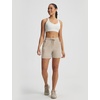 baleaf Women’s Hiking Shorts 5″ with Zipper Pockets(Khaki)
