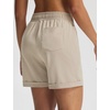 baleaf Women’s Hiking Shorts 5″ with Zipper Pockets(Khaki)