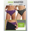 baleaf Women’s Padded Bike Underwear Cycling Shorts Bicycle MTB(Dark Purple)