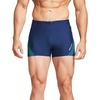 baleaf Men’s Square Leg Athletic Swim Jammers Durable Training Swimsuit(Blue/Teal Green)