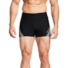 baleaf Men’s Square Leg Athletic Swim Jammers Durable Training Swimsuit(Gray/White)