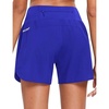 image:imagebaleaf Womens 5 Workout Running Shorts with Liner Quick Dry AthleticRoyal Blue