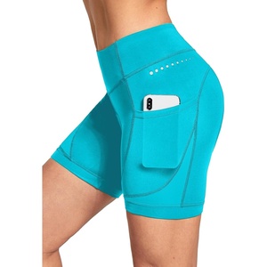 baleaf 4D Padded Bike Shorts Women Cycling Underwear with Pockets(Navy Blue)