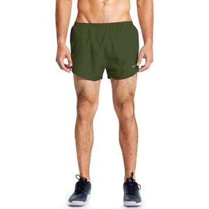 baleaf Men’s 3″ Quick Dry Running Shorts with Brief Liner for Athletic(Army Green)