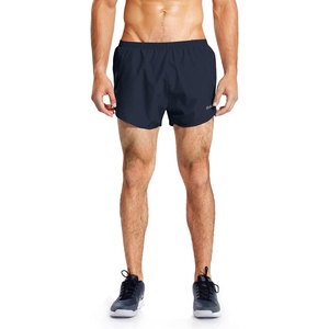 baleaf Men’s 3″ Quick Dry Running Shorts with Brief Liner for Athletic(Navy)