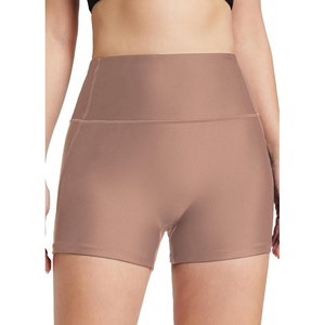 baleaf Women’s 3″/6″/8″ High Waisted Swim Board Shorts Swimsuits UPF 50+(Brown)